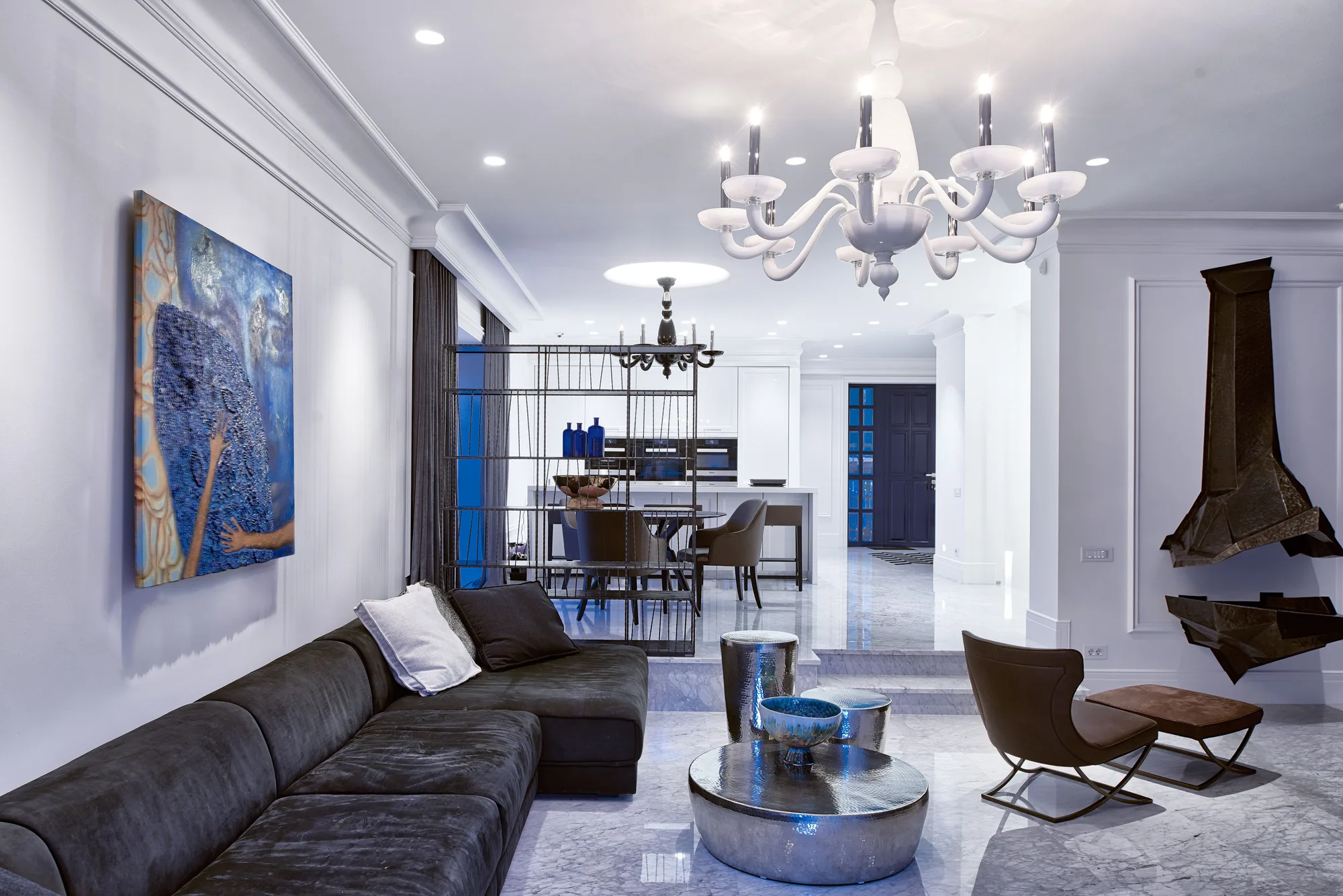 Town House — living room