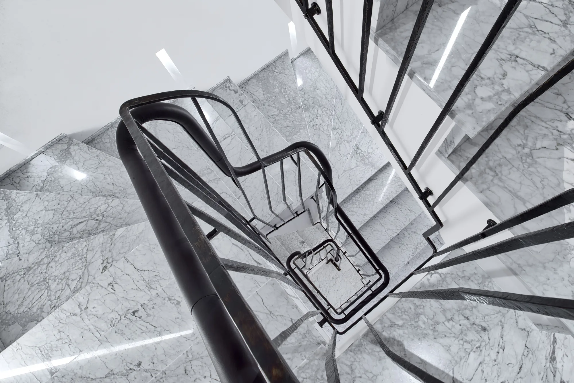Town House — marble staircase